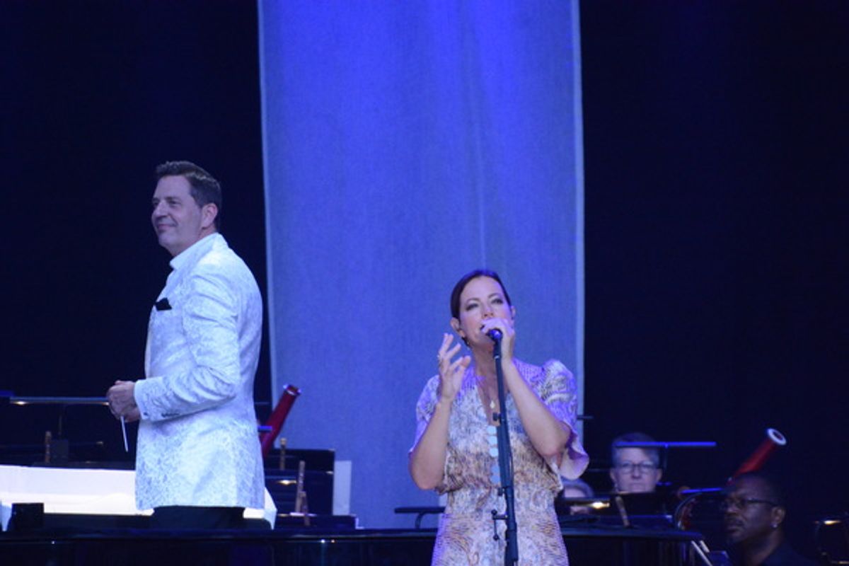 Steven Reineke and Sarah McLachlan at 