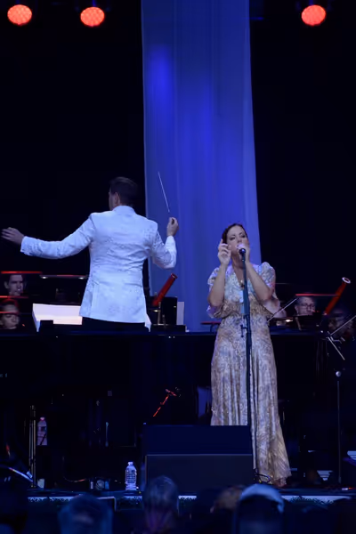 Steven Reineke and Sarah McLachlan Photo
