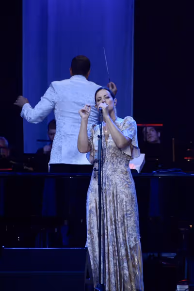 Steven Reineke and Sarah McLachlan Photo