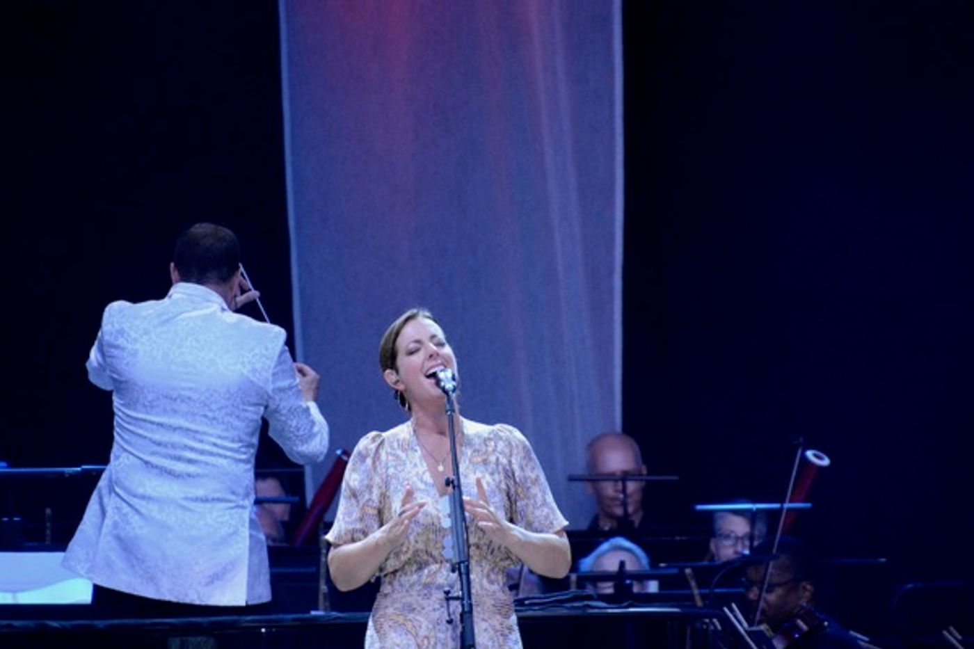 Photo Coverage: Sarah McLachlan Appears With Steven Reineke and the New York Pops at Forest Hills  Image