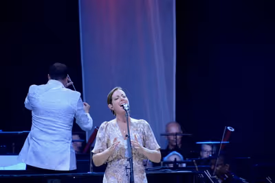 Steven Reineke and Sarah McLachlan Photo