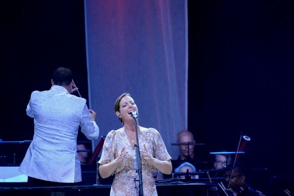 Steven Reineke and Sarah McLachlan Photo