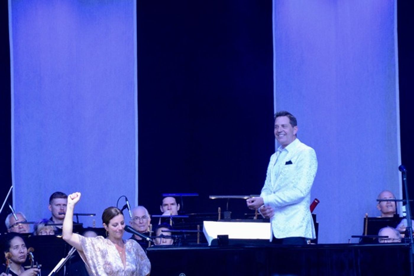 Photo Coverage: Sarah McLachlan Appears With Steven Reineke and the New York Pops at Forest Hills  Image