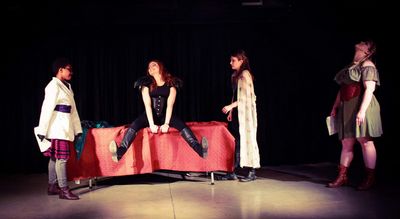 Regina RenÃ©e Russell, Julianne Lavallee, Laurel Andersen, and Jennifer Carter Photo