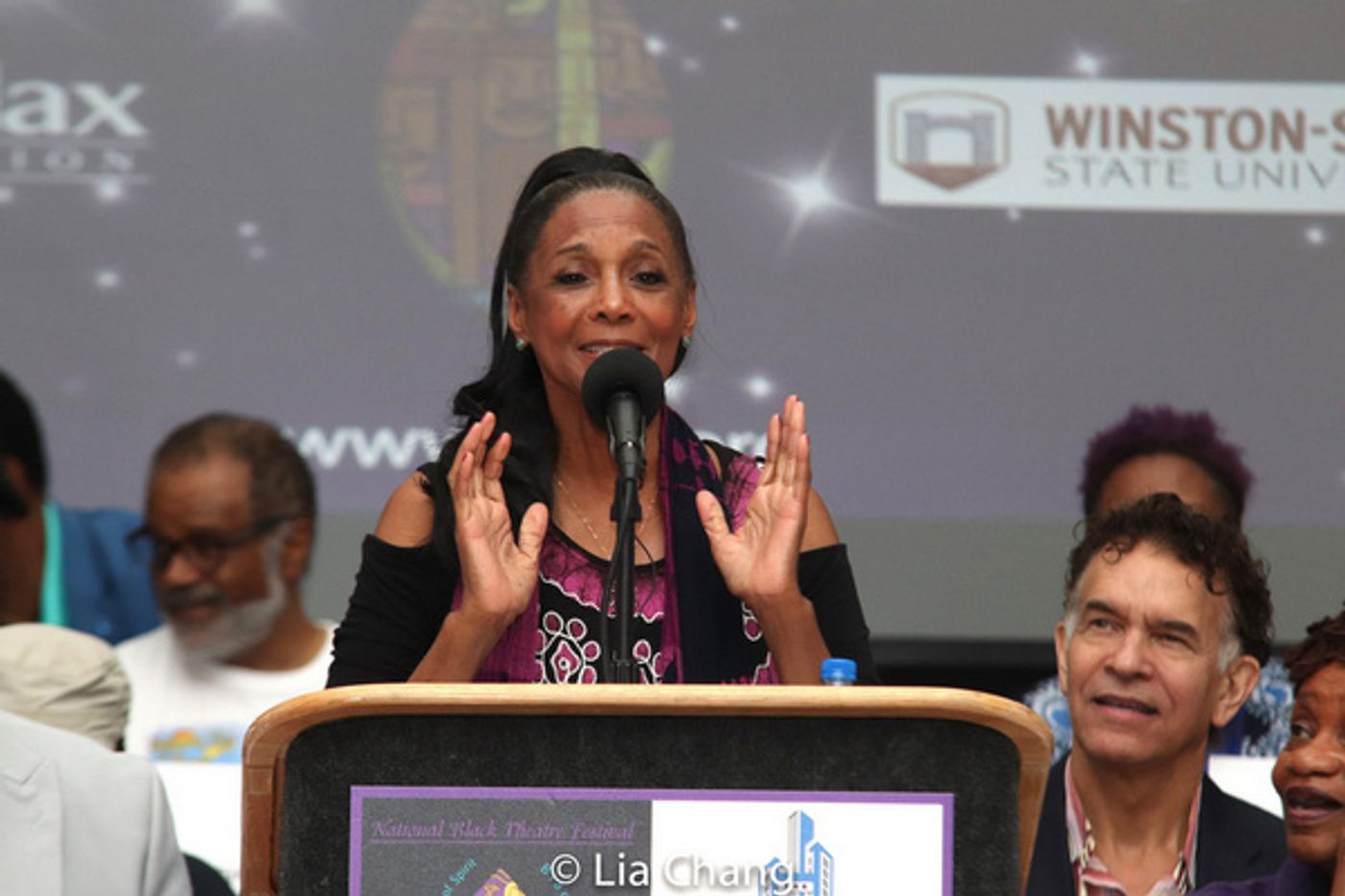 Photo Flash: Andre De Shields 'Lifts Every Voice' At The National Black Theatre Festival Kick Off  Image