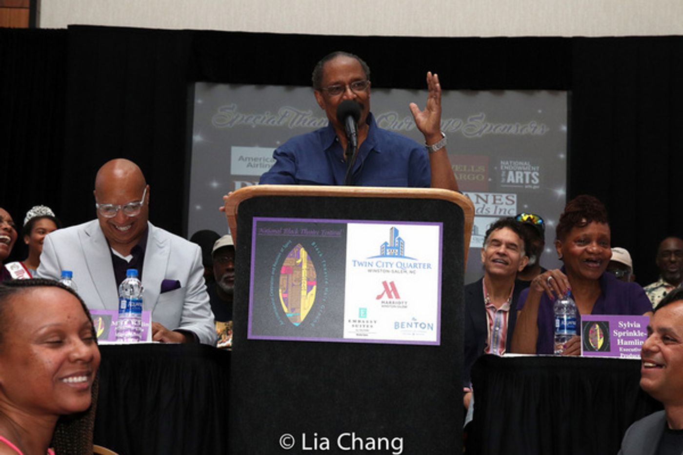 Photo Flash: Andre De Shields 'Lifts Every Voice' At The National Black Theatre Festival Kick Off  Image