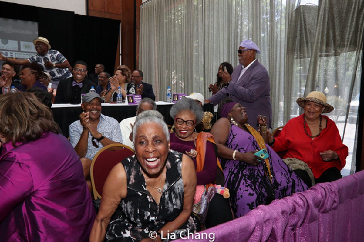 Roscoe Orman, Starletta DuPois, Hattie Winston, Ebony Jo-Ann and Barbara Montgomery at 