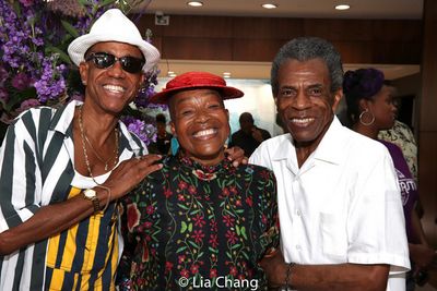 Idris Ackamoor, Rhodessa Jones and Andre De Shields Photo