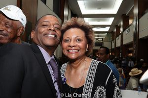 Darnell Williams and Leslie Uggams @ BroadwayWorld Darnell Williams and Leslie Uggams Photo