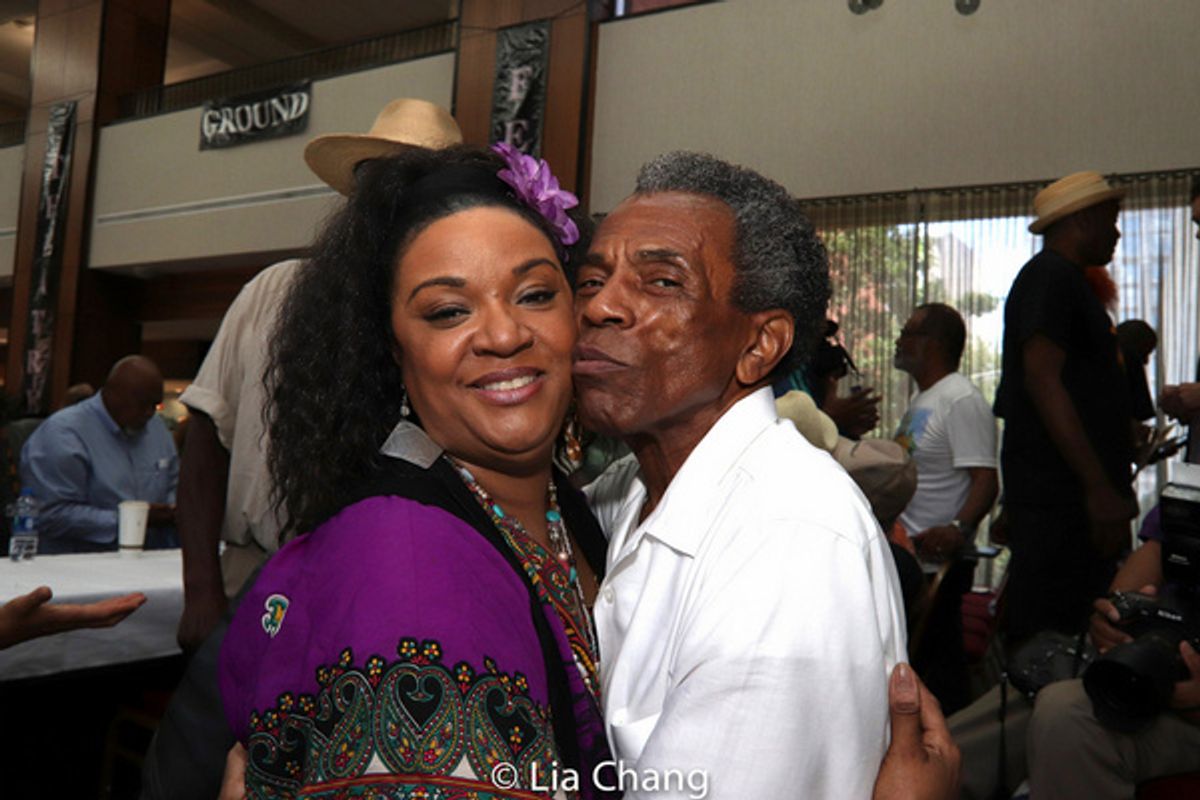 Toni Seawright and Andre De Shields at 