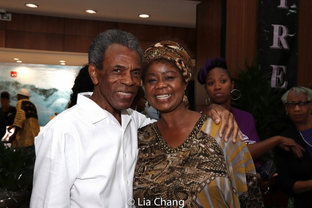 Andre De Shields and Thembi Mtshali at 
