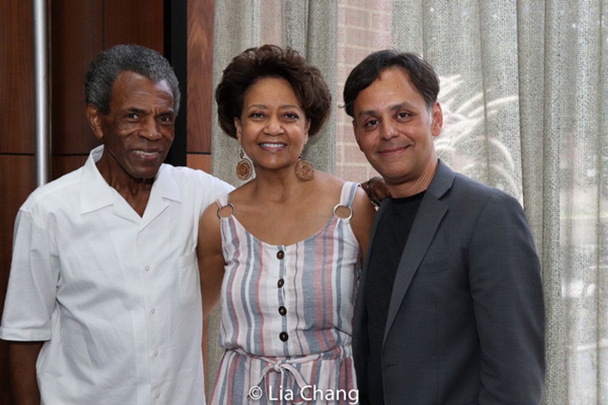 Andre De Shields, Rita Gregory and Garland Thompson, Jr.  at 