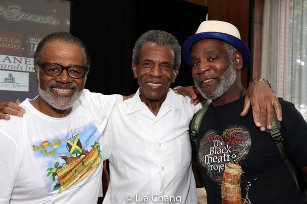 Ted Lange, Andre De Shields and Rome Neal at 