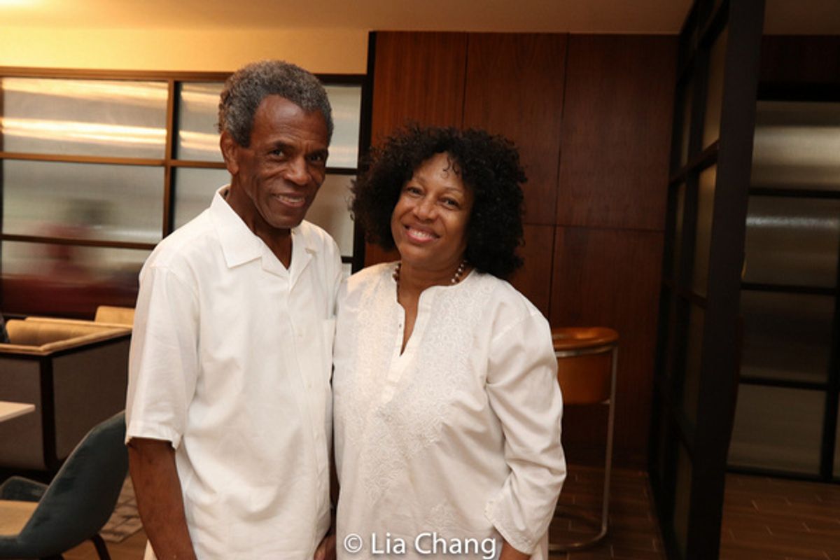 Elizabeth Van Dyke and Andre De Shields at 