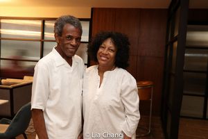 Elizabeth Van Dyke and Andre De Shields @ BroadwayWorld Elizabeth Van Dyke and Andre De Shields Photo