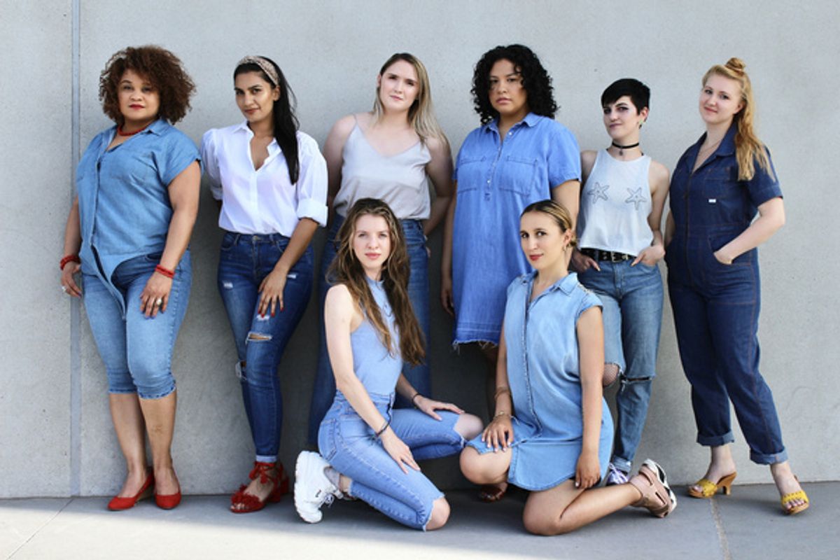 Yudelka Heyer, Karen Johal, Ayesha Hughes, Gabriela Lopez Hernandez, Katherine Lieblang, Darby Bixler, Maeve O'Haire and Barbara Bernardi. at 