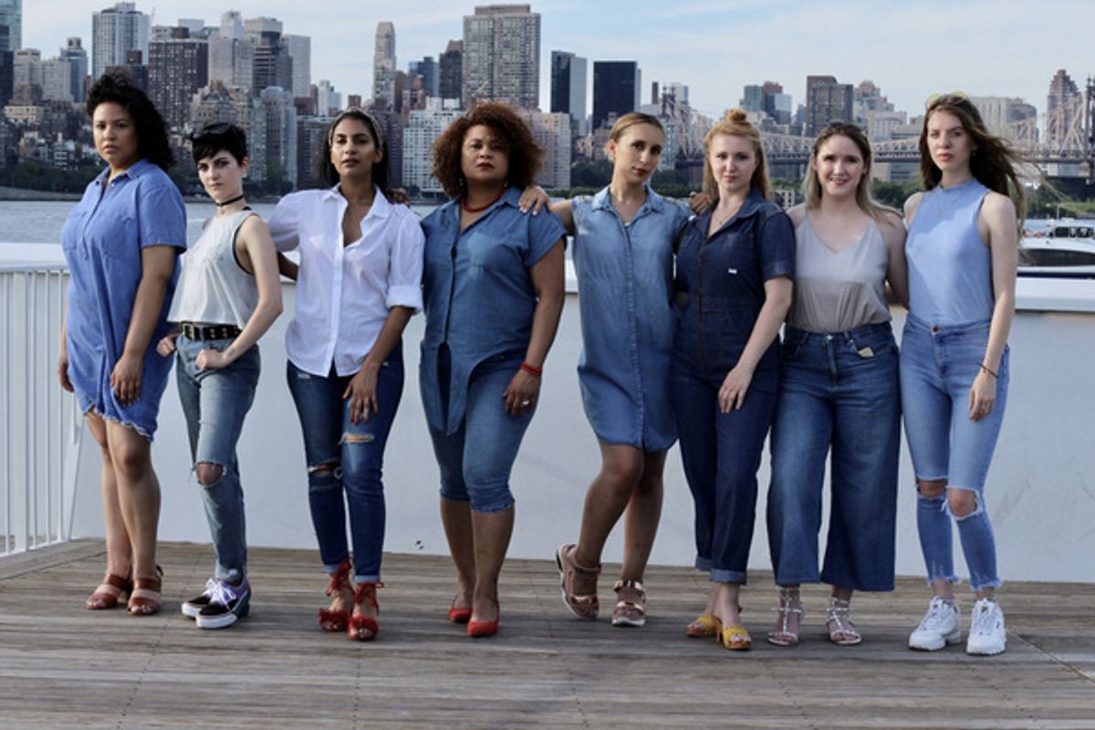 Yudelka Heyer, Karen Johal, Ayesha Hughes, Gabriela Lopez Hernandez, Katherine Lieblang, Darby Bixler, Maeve O'Haire and Barbara Bernardi. at 