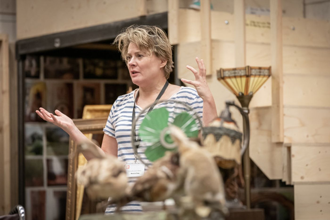 Photo Flash: Inside Rehearsal For APPROPRIATE at the Donmar Warehouse  Image