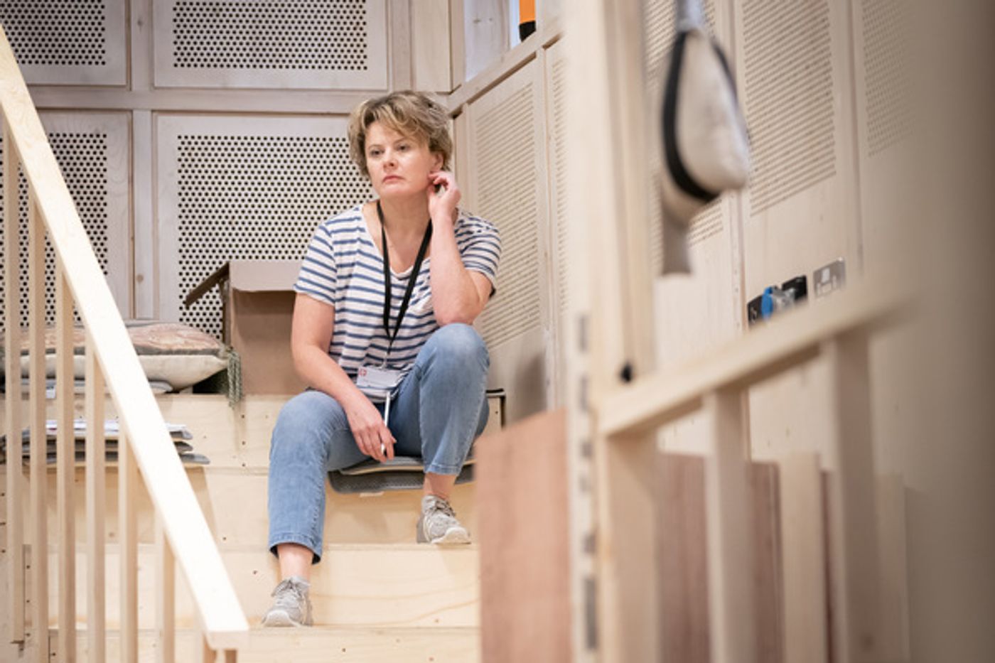 Photo Flash: Inside Rehearsal For APPROPRIATE at the Donmar Warehouse  Image