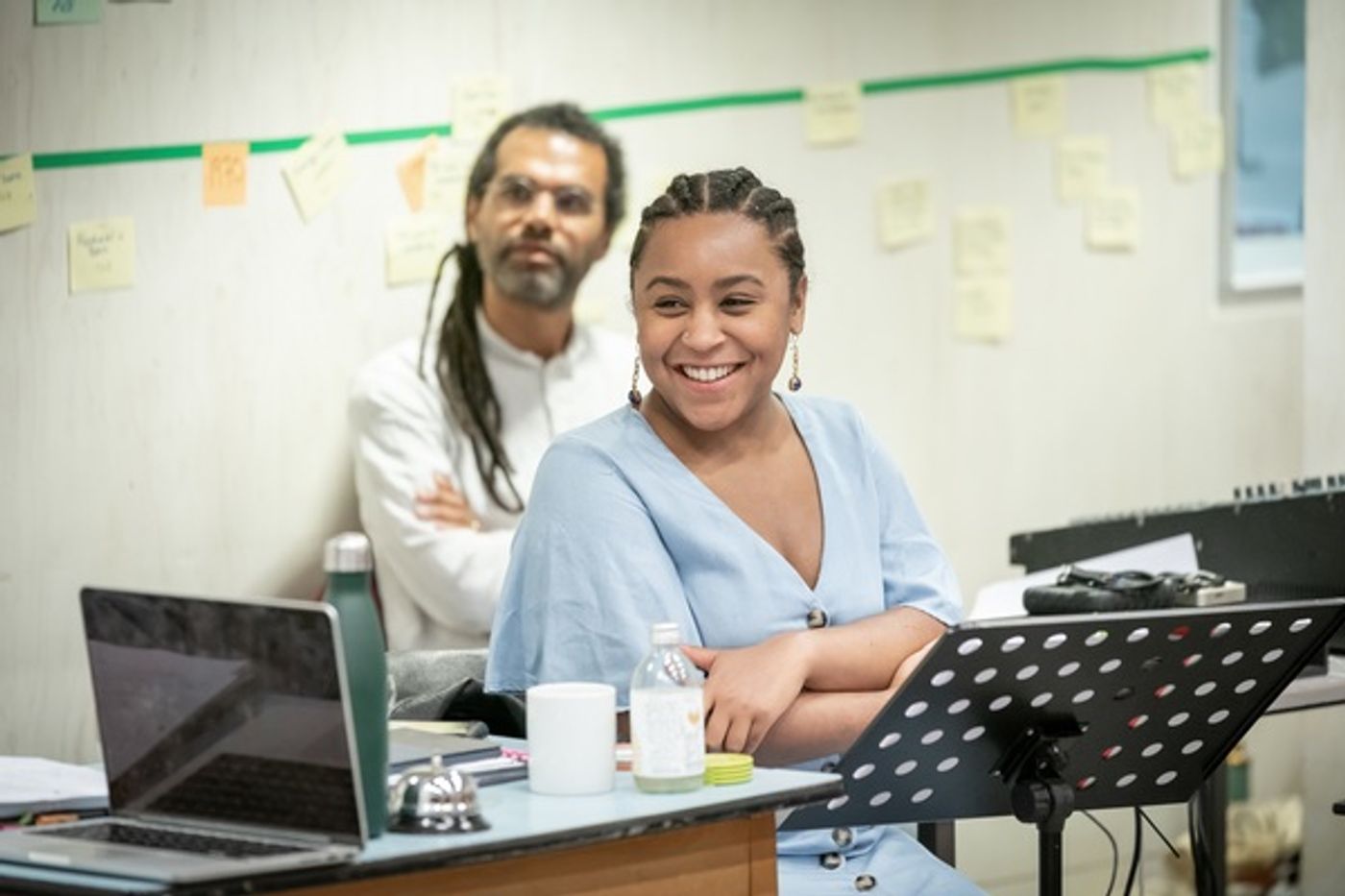 Photo Flash: Inside Rehearsal For APPROPRIATE at the Donmar Warehouse  Image