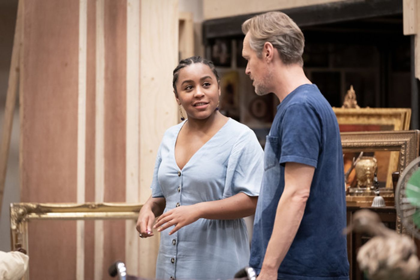 Photo Flash: Inside Rehearsal For APPROPRIATE at the Donmar Warehouse  Image