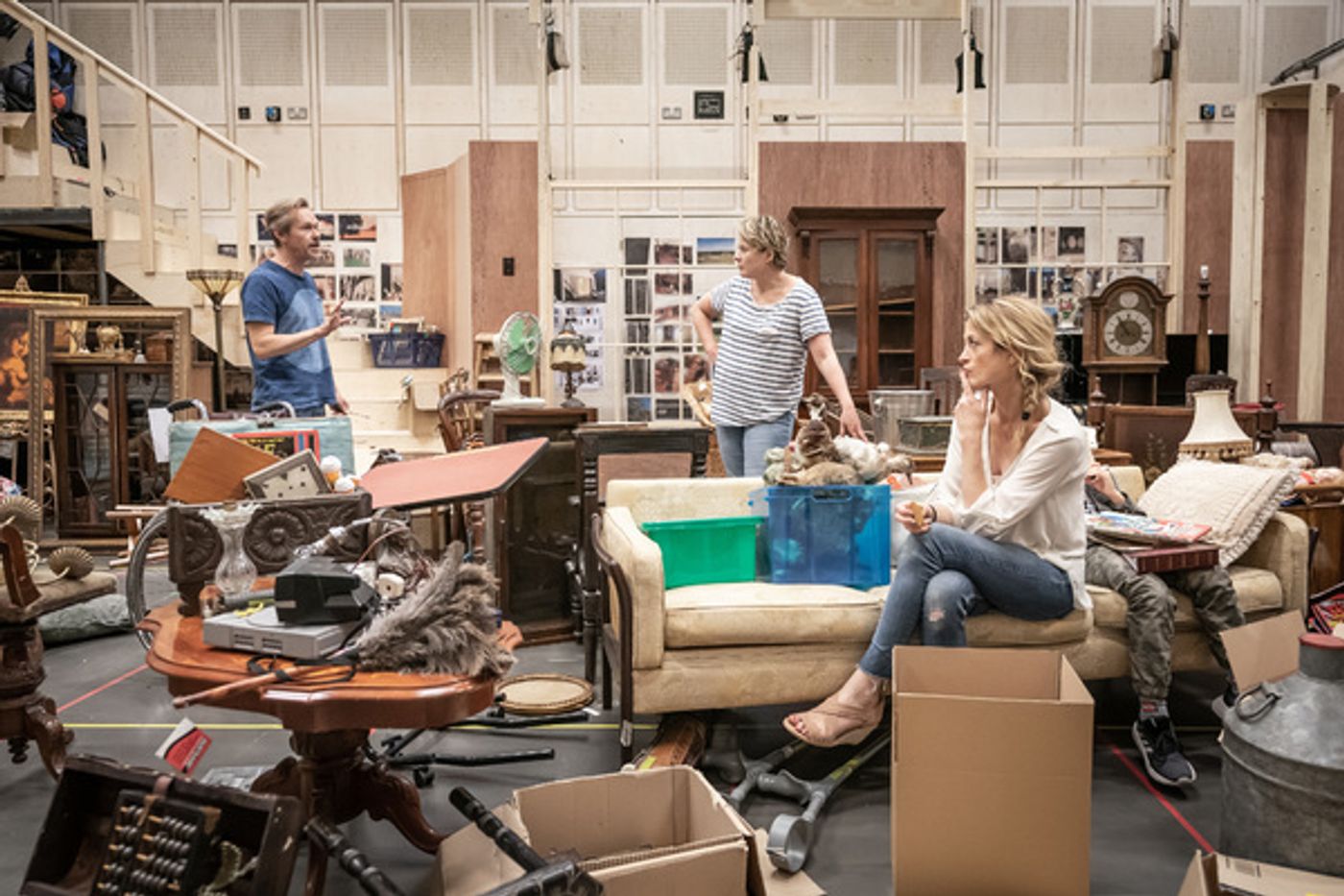 Photo Flash: Inside Rehearsal For APPROPRIATE at the Donmar Warehouse  Image
