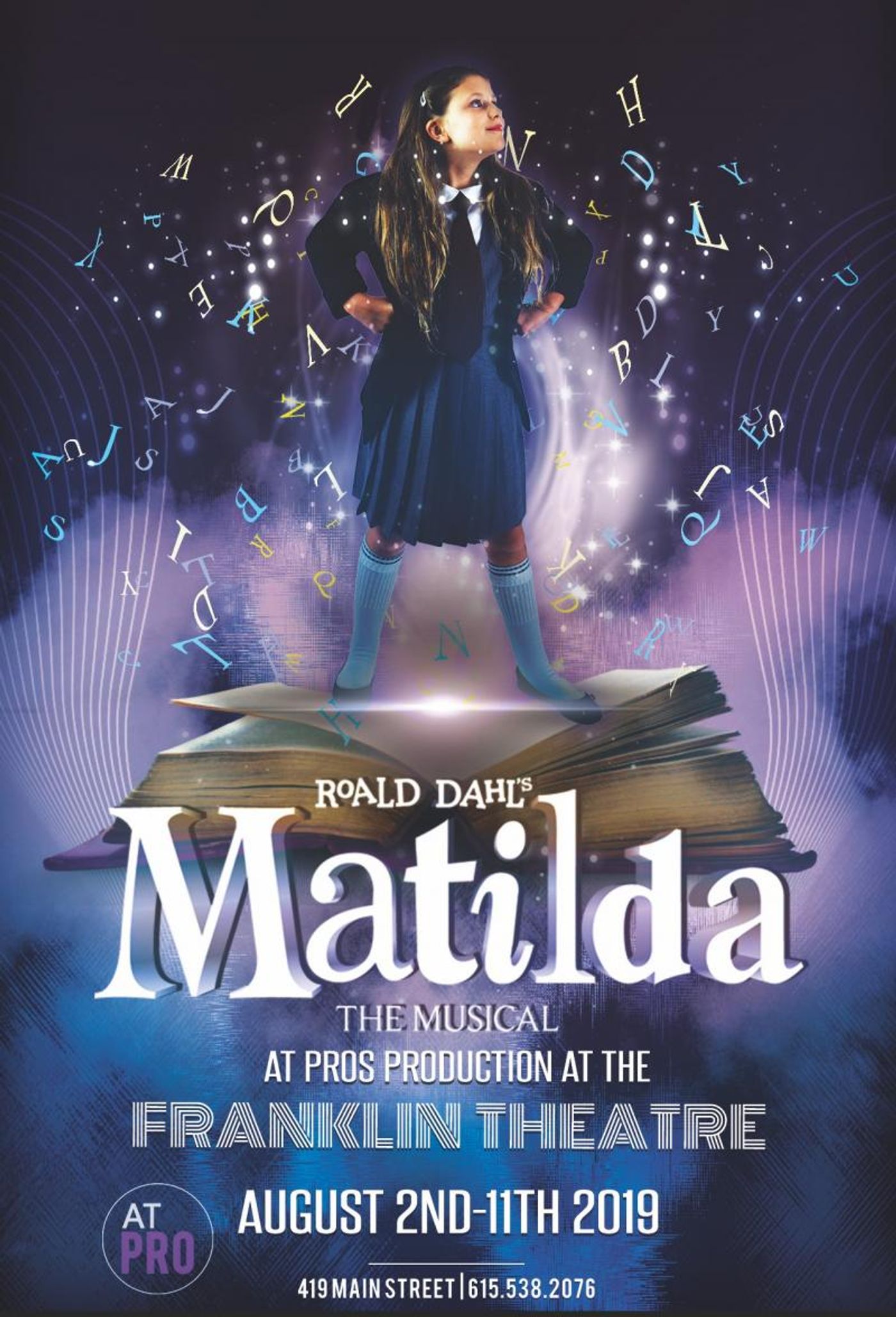 Review: DeMarcus, Chambers, Haines and Company Deliver Engaging, Entertaining MATILDA THE MUSICAL for AT Pro  Image