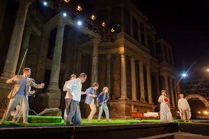 31/07/2019 .-65 Festival de Teatro Clásico de Mérida .- Metamorfosis de Mary Zimmerman. REPARTO
Concha Velasco, Pepe Viyuela
Edu Soto, Adrián Lastra, Pilar Castro, Belén Cuesta, Secun de la Rosa, MarÃa Hervás, Ãngela Cremonte, y Pepe Ocio. EFE/ Jero Morales @ BroadwayWorld 31/07/2019 .-65 Festival de Teatro Clásico de Mérida .- Metamorfosis de Mary Zi Photo