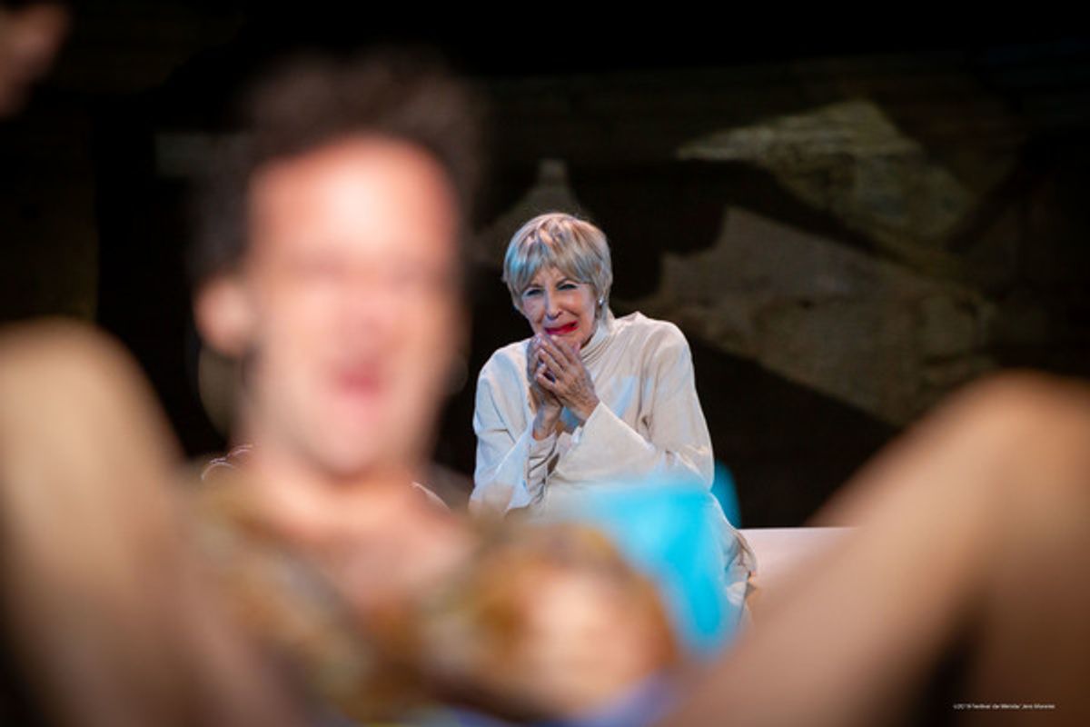 31/07/2019 .-65 Festival de Teatro ClÃ¡sico de MÃ©rida .- Metamorfosis de Mary Zimmerman. REPARTO
Concha Velasco, Pepe Viyuela
Edu Soto, AdriÃ¡n Lastra, Pilar Castro, BelÃ©n Cuesta, Secun de la Rosa, MarÃ­a HervÃ¡s, Ãngela Cremonte, y Pepe Ocio. EFE/ Jero Morales at 