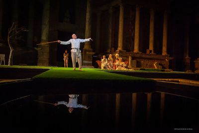 31/07/2019 .-65 Festival de Teatro ClÃ¡sico de MÃ©rida .- Metamorfosis de Mary Zi Photo