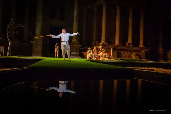 31/07/2019 .-65 Festival de Teatro ClÃ¡sico de MÃ©rida .- Metamorfosis de Mary Zi Photo