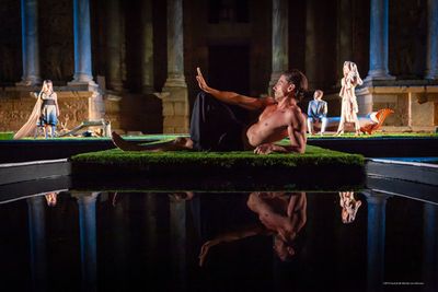 31/07/2019 .-65 Festival de Teatro ClÃ¡sico de MÃ©rida .- Metamorfosis de Mary Zi Photo