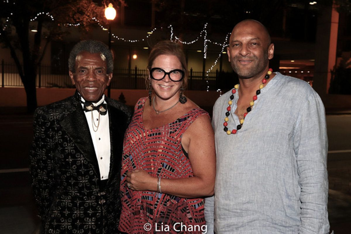 Andre De Shields, KB Saine and Andre Harrington at 