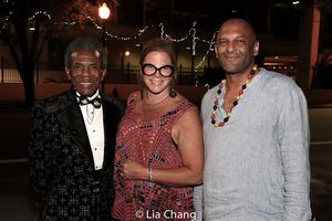 Andre De Shields, KB Saine and Andre Harrington @ BroadwayWorld Andre De Shields, KB Saine and Andre Harrington Photo