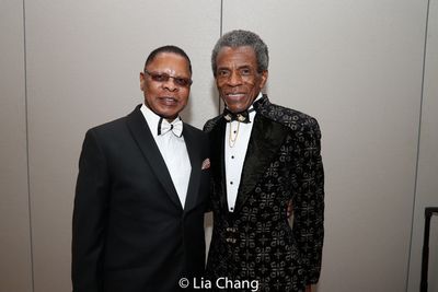 Producer Stephen C. Byrd and Andre De Shields Photo