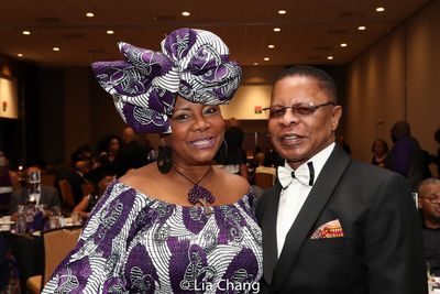 Tonya Pinkins and Stephen C. Byrd Photo