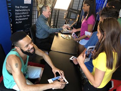 Broadway Stars Stephen Bradbury (HARRY POTTER On Broadway) and Jason Veasey (LION KIN Photo