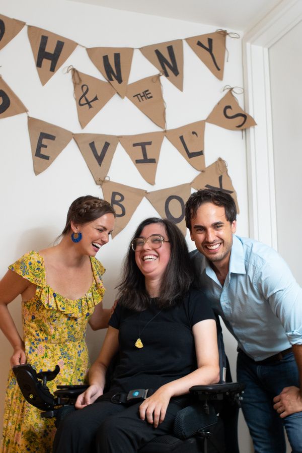 Annabelle Fox, Alex Blaszczuk (host), Douglas Waterbury-Tieman    PC: Colin Smith Photo