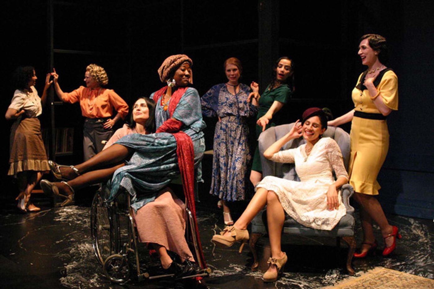 Photo Flash: First Look at Odyssey Theatre Ensemble's FEFU AND HER FRIENDS  Image