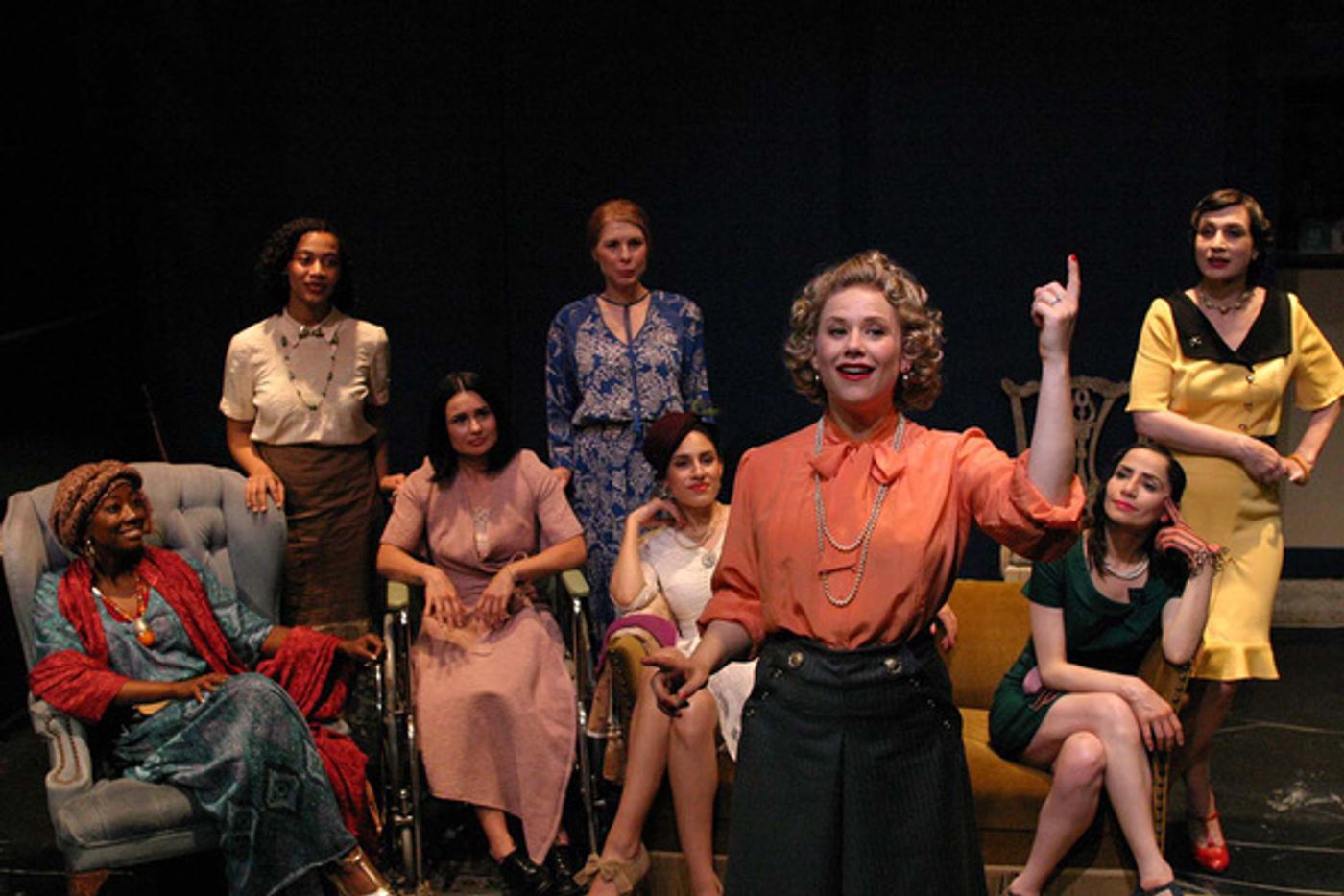 Photo Flash: First Look at Odyssey Theatre Ensemble's FEFU AND HER FRIENDS  Image
