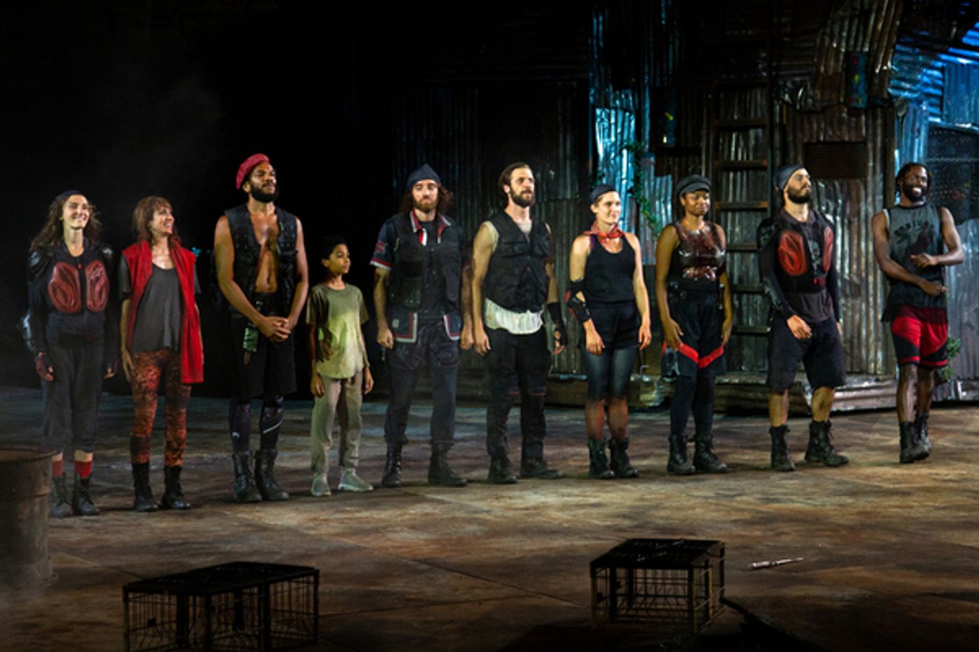 Photo Coverage: CORIOLANUS Takes Opening Night Bows in Central Park!  Image