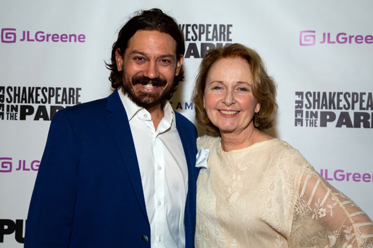 Christopher Ryan Grant, Kate Burton at 
