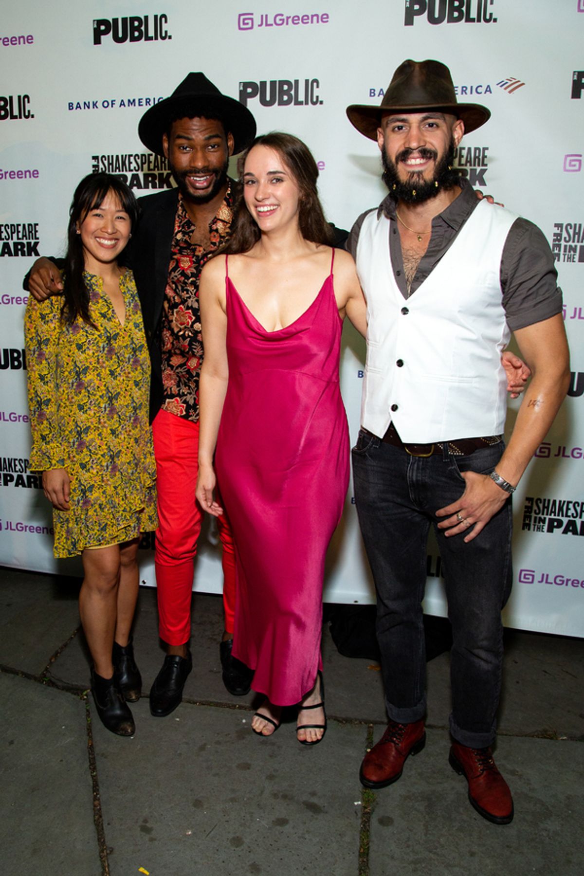 Katherine Chin, Nayib Felix, Alejandra Mangini, Sebastian Roy at 