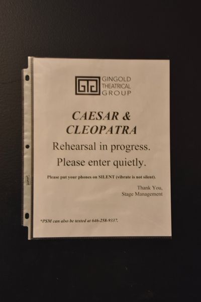 Bernard Shaw's Caesar & Cleopatra Photo