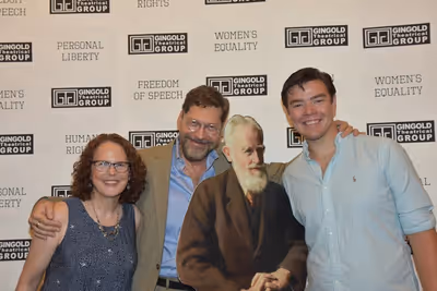 Alyce Stark, David Staller, George Bernard Shaw and Liam Prendergast Photo
