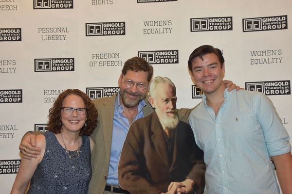 Alyce Stark, David Staller, George Bernard Shaw and Liam Prendergast Photo