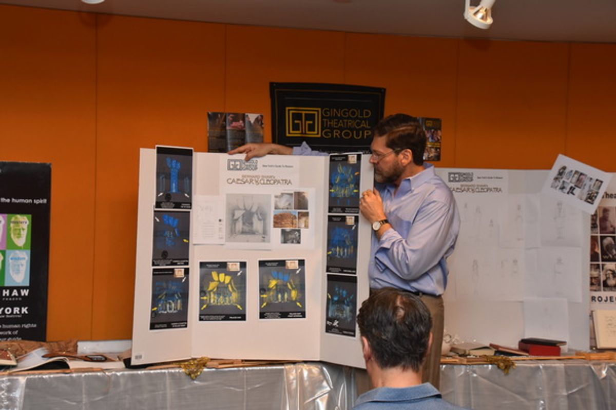 David Staller with Scenic and Lighting Designs at 