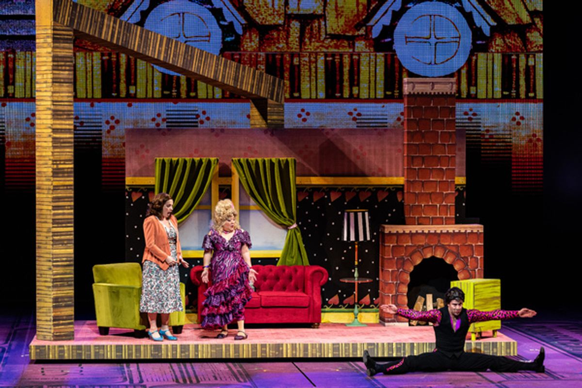 Laura Michelle Kelly, Ann Harada, Sean Ewing at 