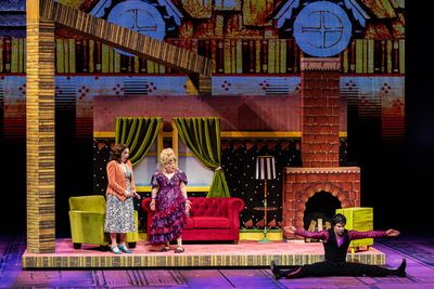 Laura Michelle Kelly, Ann Harada, Sean Ewing Photo