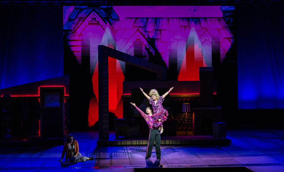 Laura Michelle Kelly, Sean Ewing, Ann Harada at 